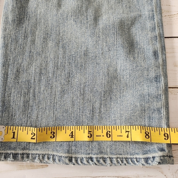 Adriano Goldshmeid Light Blue Distressed Denim Overalls Size XS - Picture 13 of 13